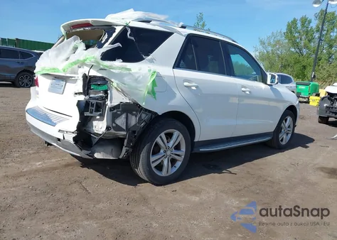 2014 Mercedes-Benz Ml 350 4Matic из США, поврежденный, VIN 4JGDA5HB7EA293278